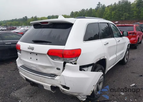 2015 Jeep Grand Cherokee Overland z USA, uszkodzony, nr VIN 1C4RJFCG3FC174247